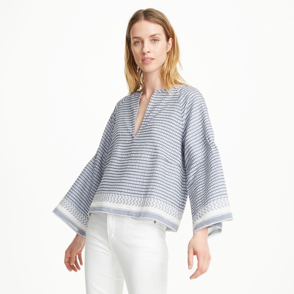 Club Monaco Tops - Club Monaco Sheelya Split Neck Top